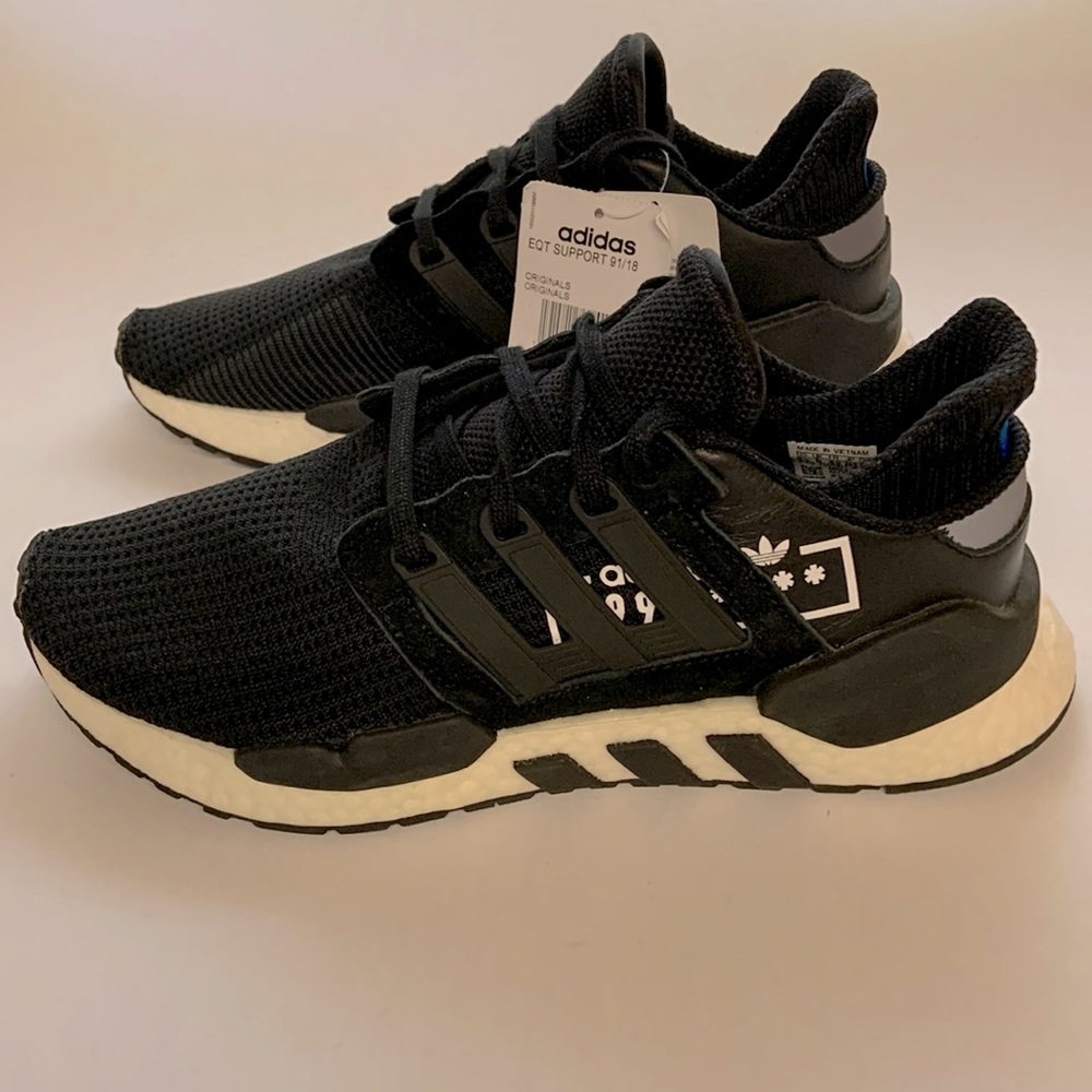 Adidas EQT Support 91/18 fore black/bluebird (D97061)